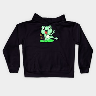 Frog Tadpole Toad Lurch Toad Froschlurch sweet Kids Hoodie